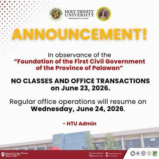 ANNOUNCEMENT!