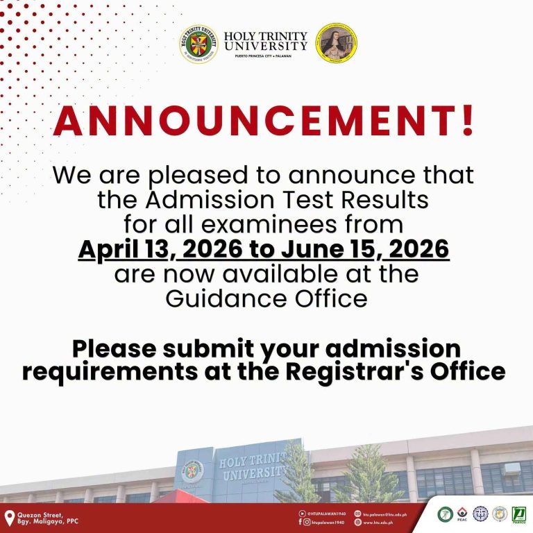 𝐀𝐍𝐍𝐎𝐔𝐍𝐂𝐄𝐌𝐄𝐍𝐓 | 𝐀𝐝𝐦𝐢𝐬𝐬𝐢𝐨𝐧 𝐓𝐞𝐬𝐭 𝐑𝐞𝐬𝐮𝐥𝐭𝐬 𝐍𝐨𝐰 𝐀𝐯𝐚𝐢𝐥𝐚𝐛𝐥𝐞